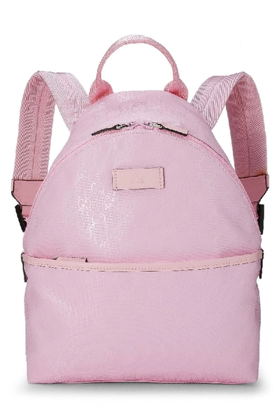 Pre-owned Gucci Pink Gg Imprime Kids Backpack