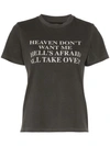 AMIRI HEAVEN AND HELL COTTON T-SHIRT