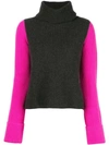 AUTUMN CASHMERE COLOUR BLOCK SWEATER