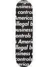Supreme Illegal Business Skate Deck In Black