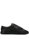 SAINT LAURENT ANDY STUDDED SNEAKERS