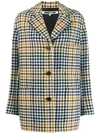 MCQ BY ALEXANDER MCQUEEN HOUNDSTOOTH CHECK COAT