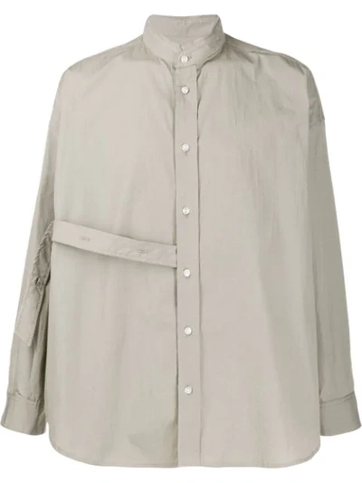 Damir Doma Loose-fit Strap Detail Shirt In Green