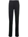INCOTEX COLOUR BLOCK TAILORED TROUSERS