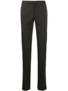 INCOTEX COLOUR BLOCK TAILORED TROUSERS