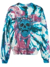 AMIRI TIE-DYE SKULL SWEATSHIRT