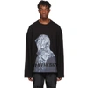 JUUNJ JUUN.J BLACK SYNTHESIZE SWEATSHIRT