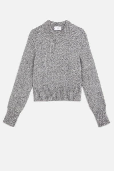 Ami Alexandre Mattiussi Women's Crewneck Sweater In Grey