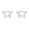 MARC JACOBS MARC JACOBS SILVER STAR HUGGIE EARRINGS