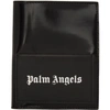 PALM ANGELS PALM ANGELS BLACK ICONIC PASSPORT HOLDER