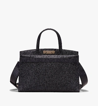 Mcm Milano Tragetasche In Capra-leder In Black