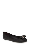 Ted Baker Sually Flat In Black Opal