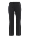 TWINSET WOOL BLEND BOOTCUT TROUSERS