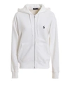 Polo Ralph Lauren White Cotton Blend Oversized Hoodie