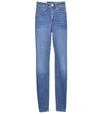 3X1 High Rise Channel Seam Skinny Jean in Charter