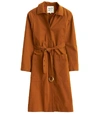 ALEX MILL Greene Street Trench in Russet Brown