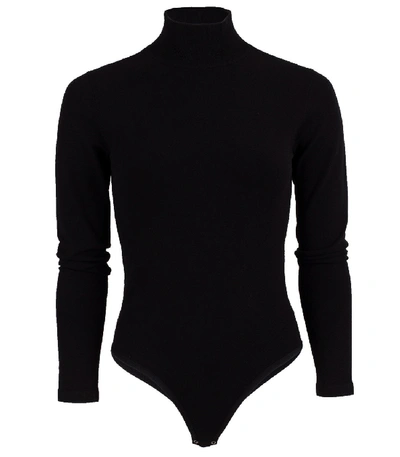Michael Kors Turtleneck Bodysuit In Black