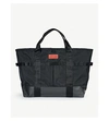 YOHJI YAMAMOTO Logo embroidered nylon tote bag