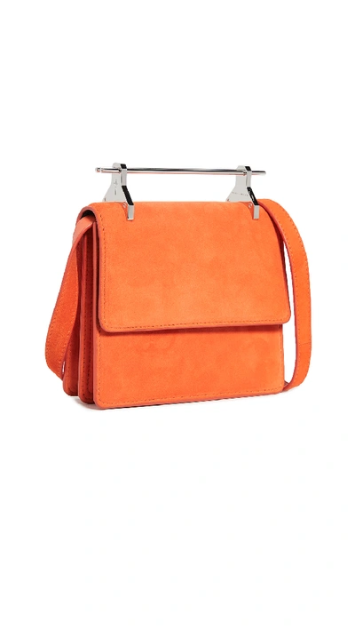 M2malletier Mini Collectioneuse Bag In Orange Red