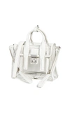 3.1 PHILLIP LIM TRANSPARENT PASHLI MINI SATCHEL BAG