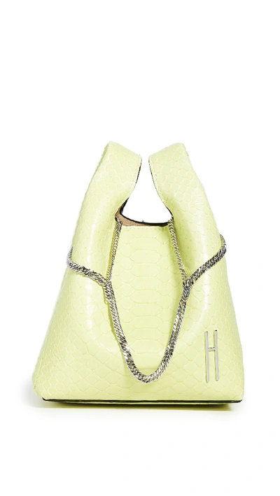 Hayward Mini Chain Bag In Chartreuse
