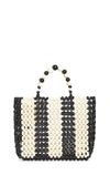 ALICE AND OLIVIA ZOEY WOODEN BEADED BAG