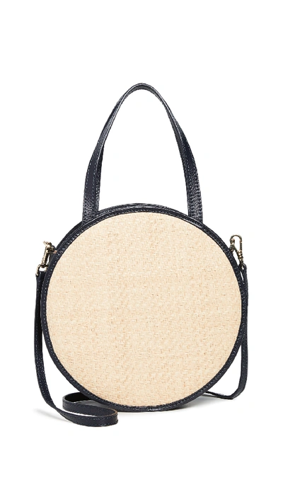 Kayu Carrie Round Crossbody Bag In Navy