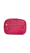 Tumi Yima Cosmetic Case In Raspberry