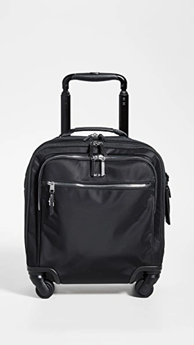 Tumi Voyageur Osona Compact Carry On Suitcase In Black/silver