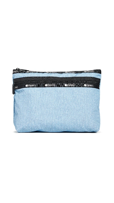 Lesportsac Taylor Large Cosmetic Case In Chambray