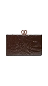 EDIE PARKER JEAN BOX CLUTCH