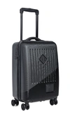 Herschel Supply Co Trade Power Carry On 34l Suitcase In Black/black