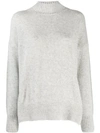 ALLUDE RIBBED TURTLE JUMPER