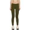 VICTORIA BECKHAM Green Classic Leggings