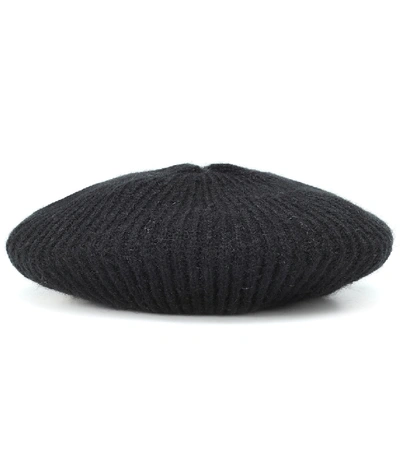 Jennifer Behr Embellished Beret In Black