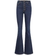 VERONICA BEARD BEVERLY高腰喇叭牛仔裤,P00407325