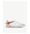 OFF-WHITE 1.0 LOW-TOP LEATHER TRAINERS