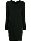 ALLUDE COLOUR BLOCK KNITTED DRESS
