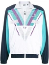 Sergio Tacchini Sinzio Archivio Track Jacket In 220 Navy White Ceramic