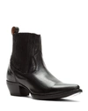 Frye Sacha Chelsea Leather Chelsea Booties In Black