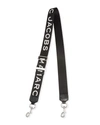 Marc Jacobs The Logo Webbing Strap In Black