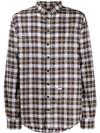 DSQUARED2 PLAID LONG-SLEEVE SHIRT