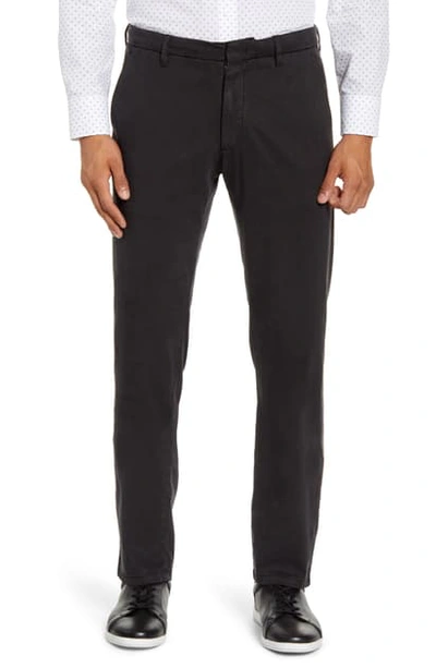 Zachary Prell Aster Straight Leg Pants In Black