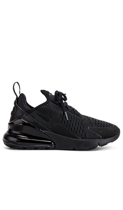 Nike Air Max 270 Premium Sneaker In Black