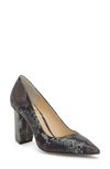 Vince Camuto Candera Pointed Toe Pump In Multi Mauve Leather