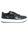 TOD'S SNEAKERS IN BLACK LEATHER,11060992