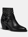 COACH PIA WESTERN BOOTIE,G4230 BLK 9