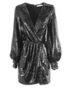 AMEN Amen Black Sequined Mini Dress,11060997