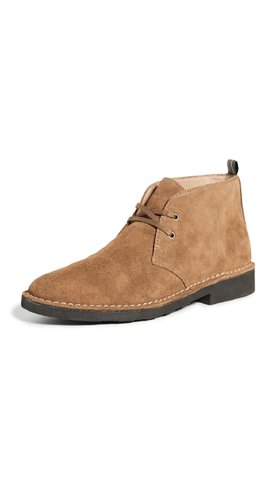 Polo Ralph Lauren Talan Suede Chukka Boots In Desert Tan