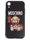 MOSCHINO ROMAN TEDDY BEAR COVER I-PHONE XR,11061844